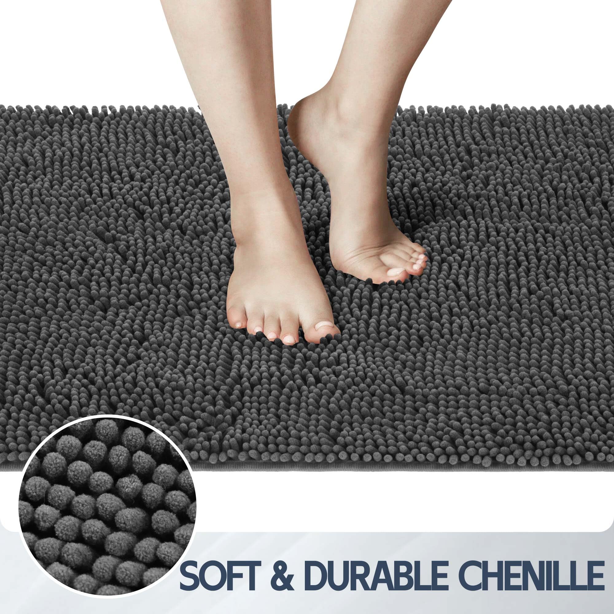 Futurwit dog door mat non-slip backing helps prevent sliding on slick floors