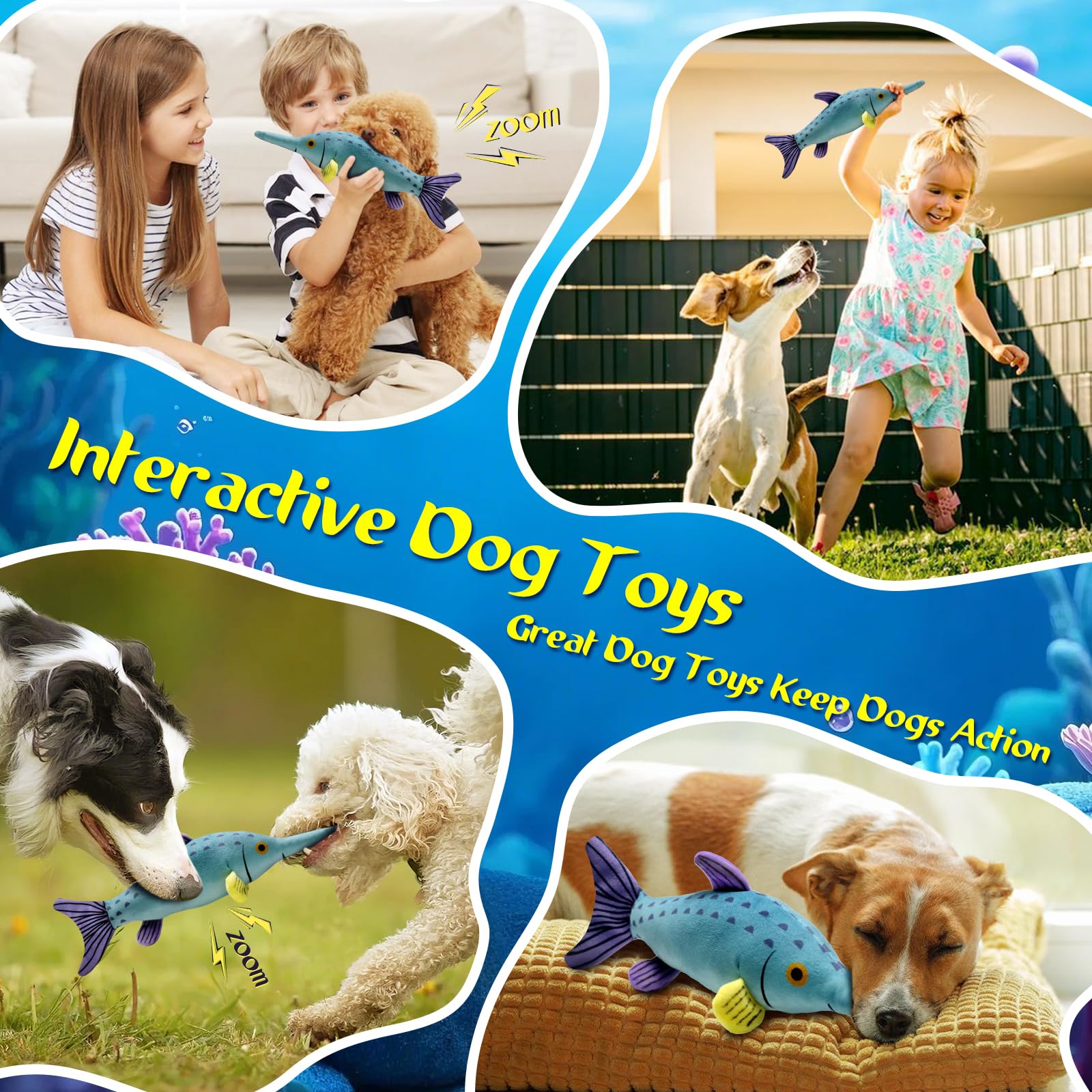 Fuufome squeaky plaything engages puppies with a lively sound during action-filled sessions