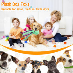 Fuufome plush dog toy in soft pineapple cotton provides gentle chewing for dogs.