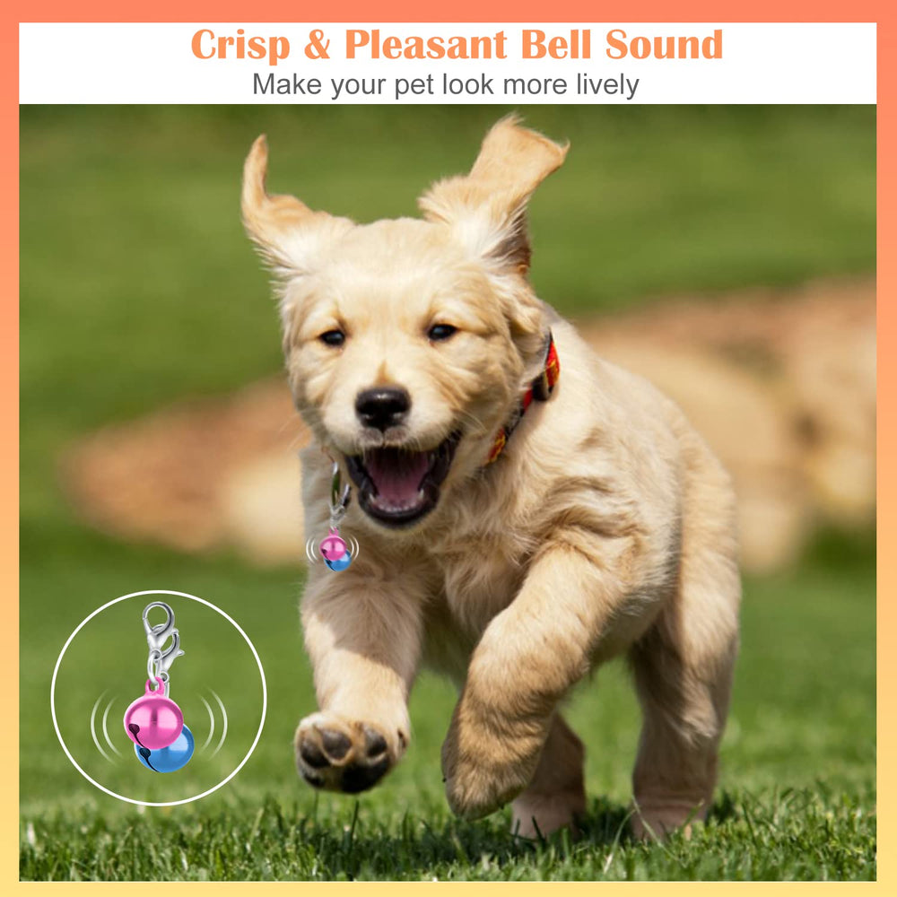 FUYIHGL lightweight 1.5-gram bells keep collars comfortable during wear.