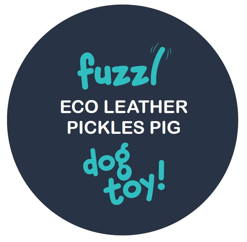 Fuzzl Eco Leather Pickles Pig outdoor play scene for versatile use.