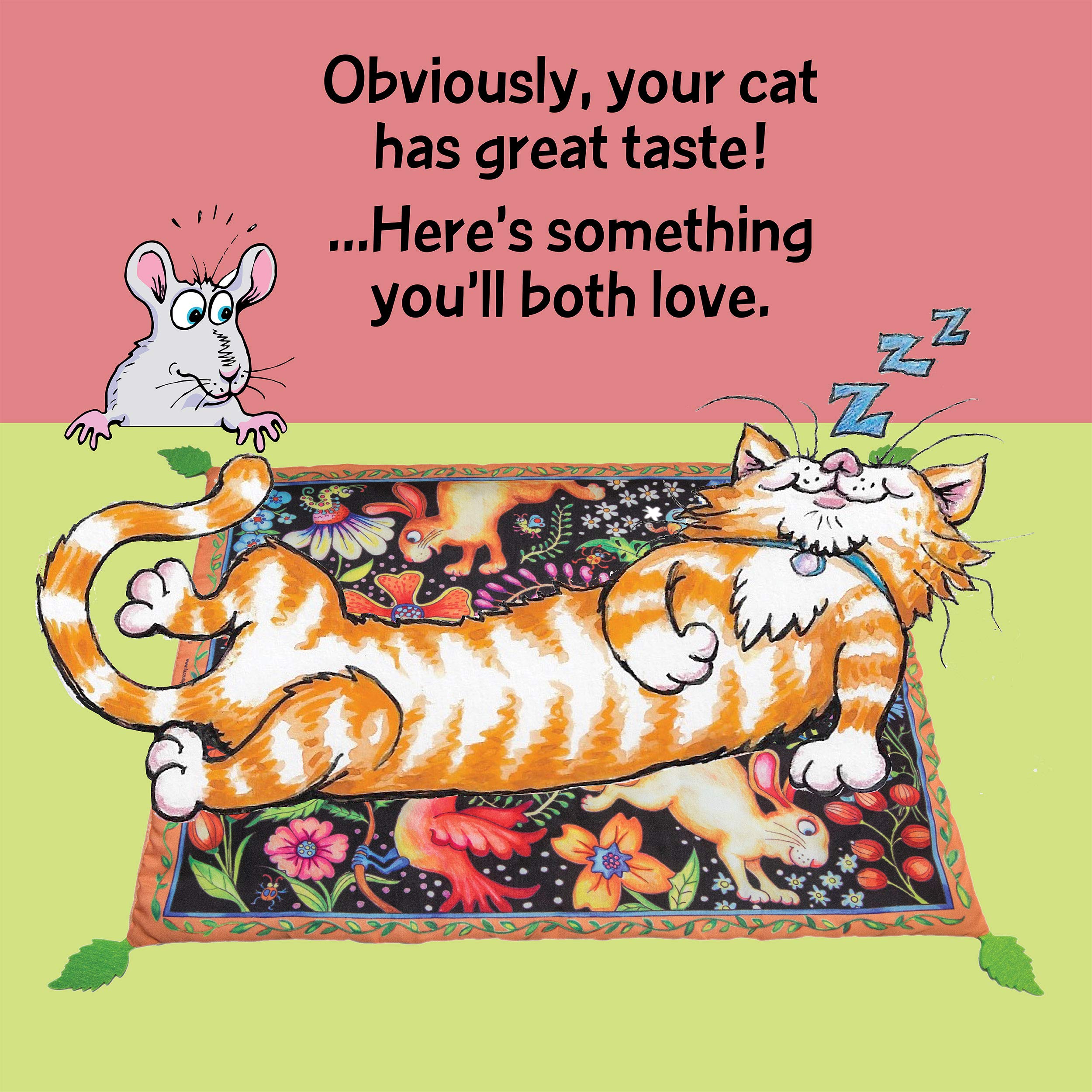 FUZZU Sweet Spot Kitty Carpet durable build for long-lasting kitten fun.