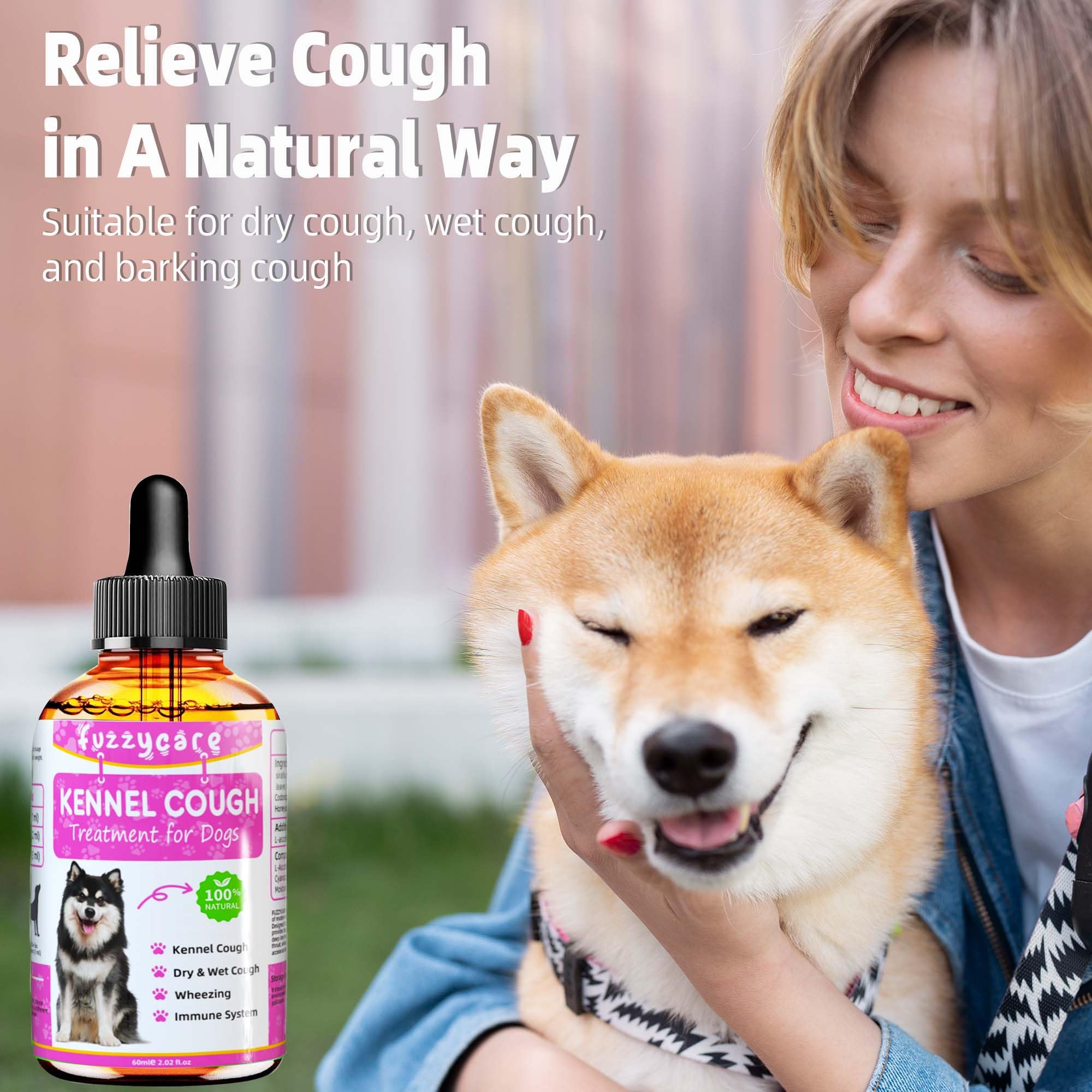Fuzzycare key ingredients ginger, honeysuckle, liquorice for gentle relief