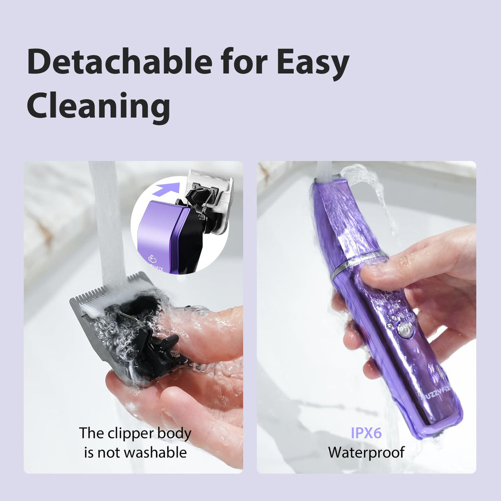 FuzzyFix 33-teeth blades deliver sharp, durable cuts for thick coats
