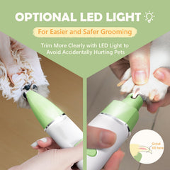 FuzzyFix 4-in-1 clipper attachments enable versatile grooming across body, face, and nails