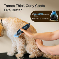 FuzzyFix cordless dog clippers offer portable grooming anywhere.
