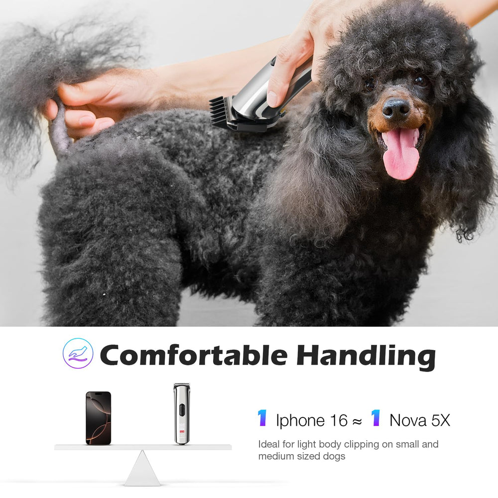 FuzzyFix face and paws detail trims with low-noise performance.