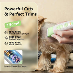 FuzzyFix grooming kit detachable heads easy-clean design for quick maintenance