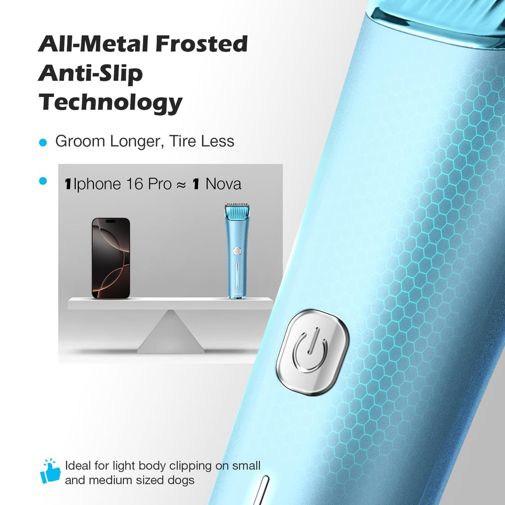 FuzzyFix Nova detachable metal components designed for easy cleaning.