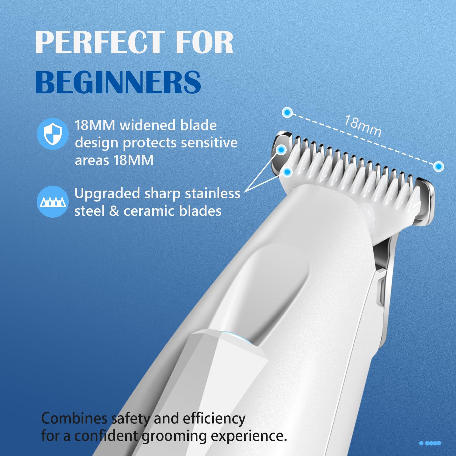 FuzzyFix Type-C rechargeable paw trimmer provides convenient power and long sessions.