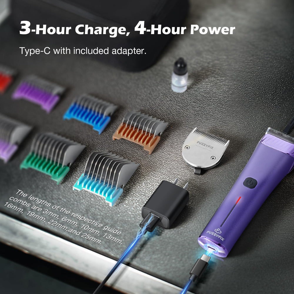 FuzzyFix USB-C charging cable for quick recharges