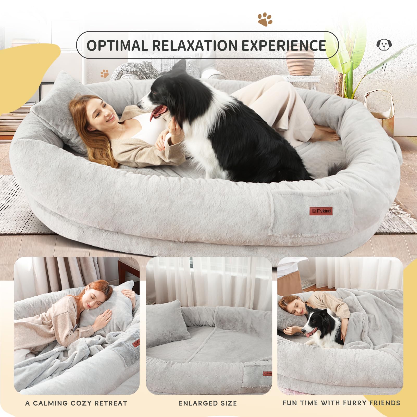 Fvkind indoor-outdoor use shows versatile lounging from living room to campsite.