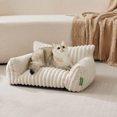 FWERDG Cute Couch Bed side view highlighting compact support for small pets