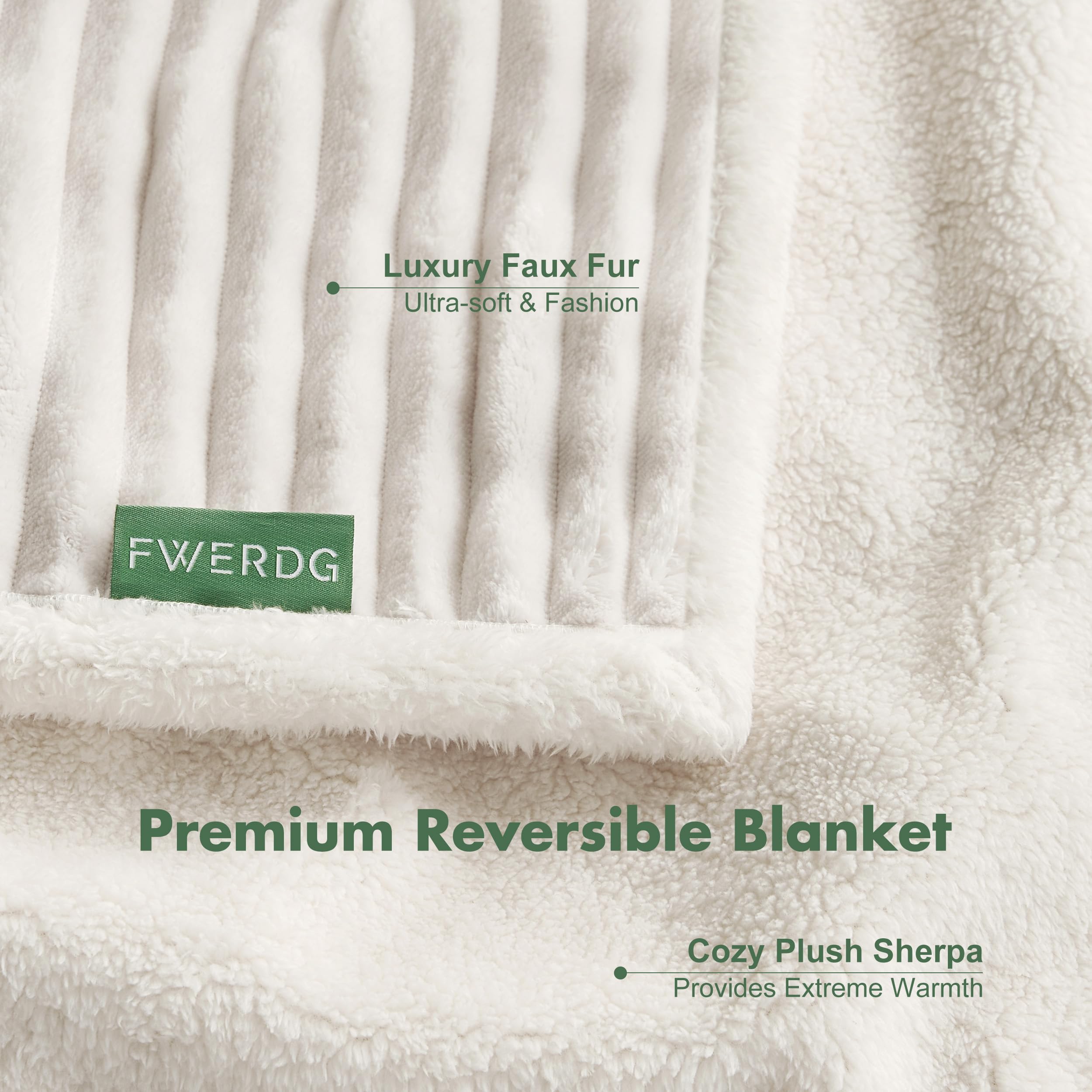 FWERDG machine washable dog blanket ready for cold water wash