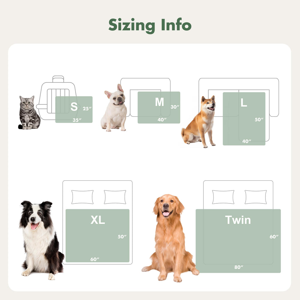 FWERDG portable pet blanket ideal for travel to beach or hotel