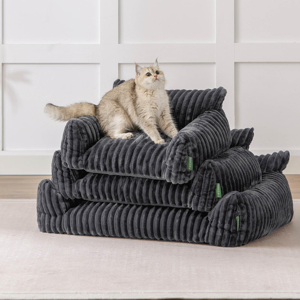 FWERDG Small pets up to 15 lb can use this couch bed.
