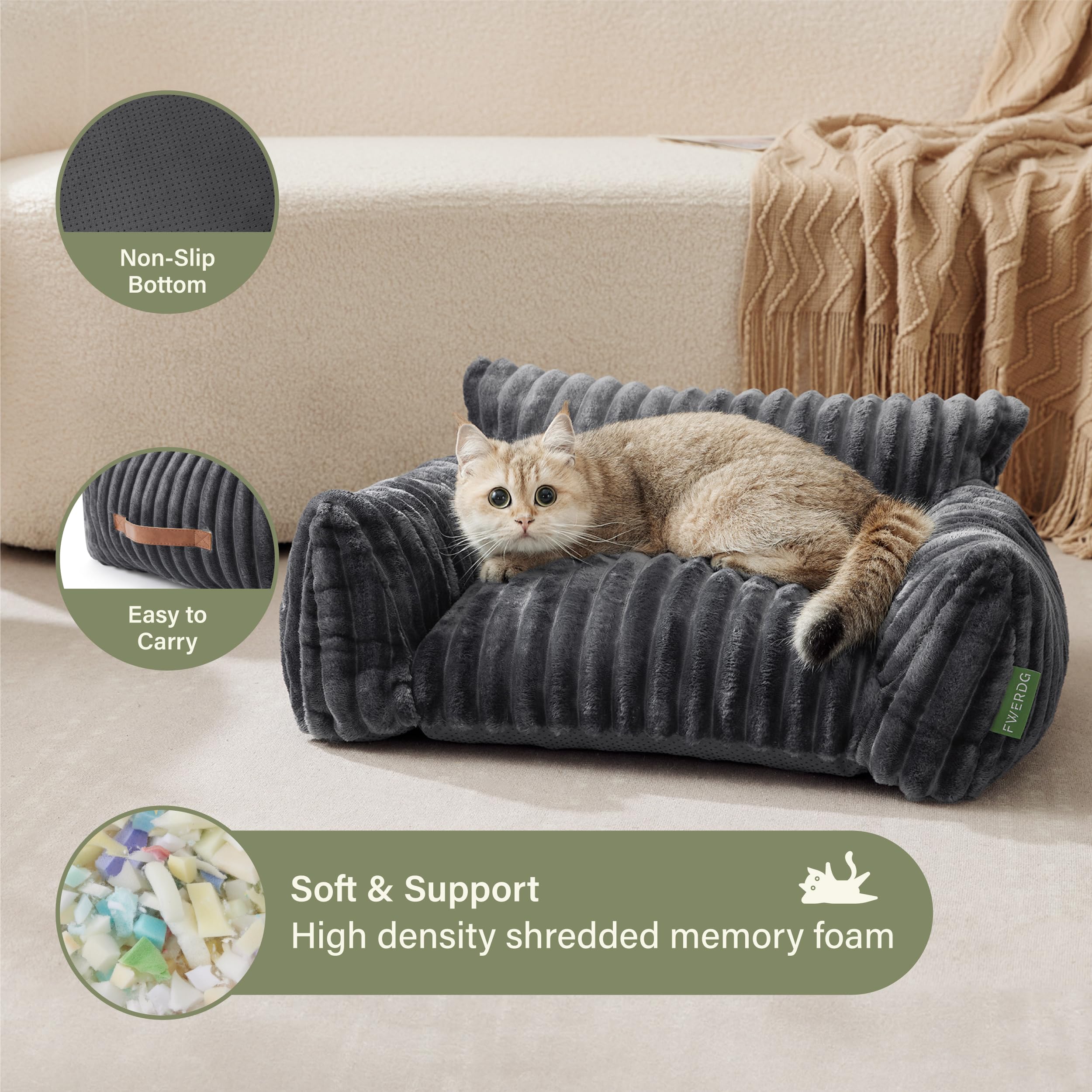 FWERDG Three-sided support design eases head and neck comfort.