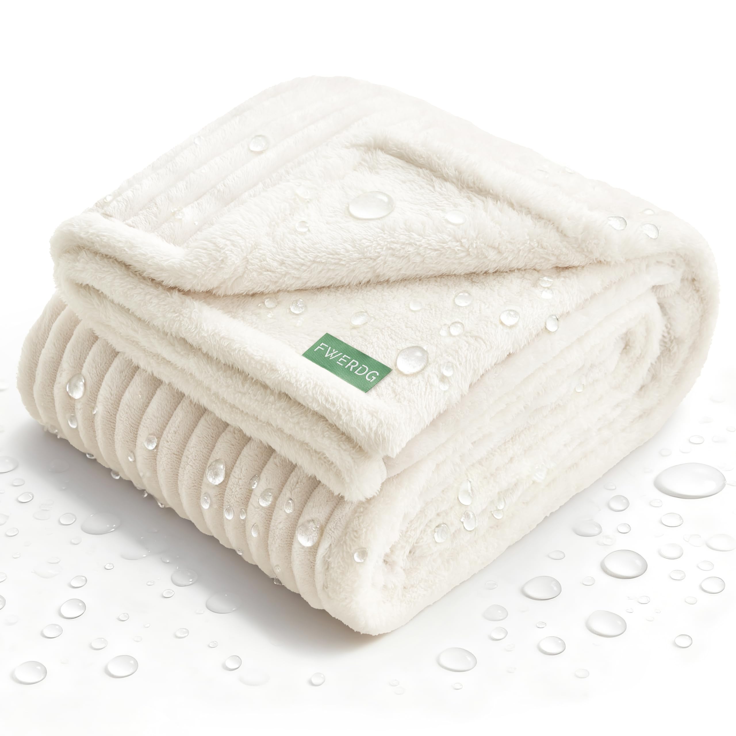 FWERDG waterproof dog blanket on couch protecting furniture and upholstery