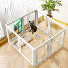 FXW AuraSpace inner divider two-zone setup for flexible dog play.
