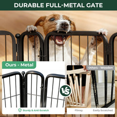 FXW dog gate wall anchors secure a stable setup along walls.