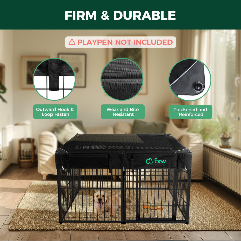 FXW Exclusive Mesh Top Cover semi-transparent mesh for clear supervision