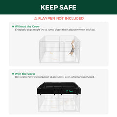 FXW Exclusive Mesh Top Cover tear-resistant material withstands playful pawing