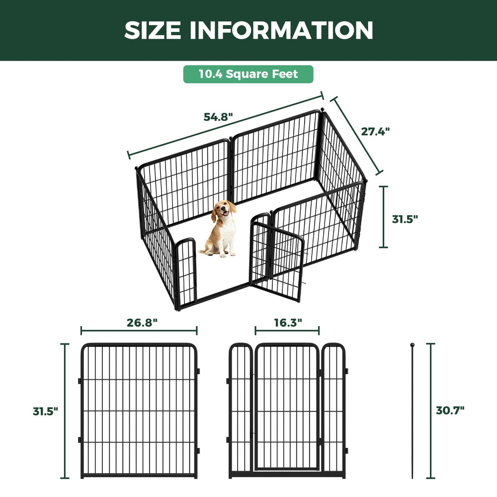 FXW Homeplus Unleashed portable dog pen-mat arrangement for flexible room placement