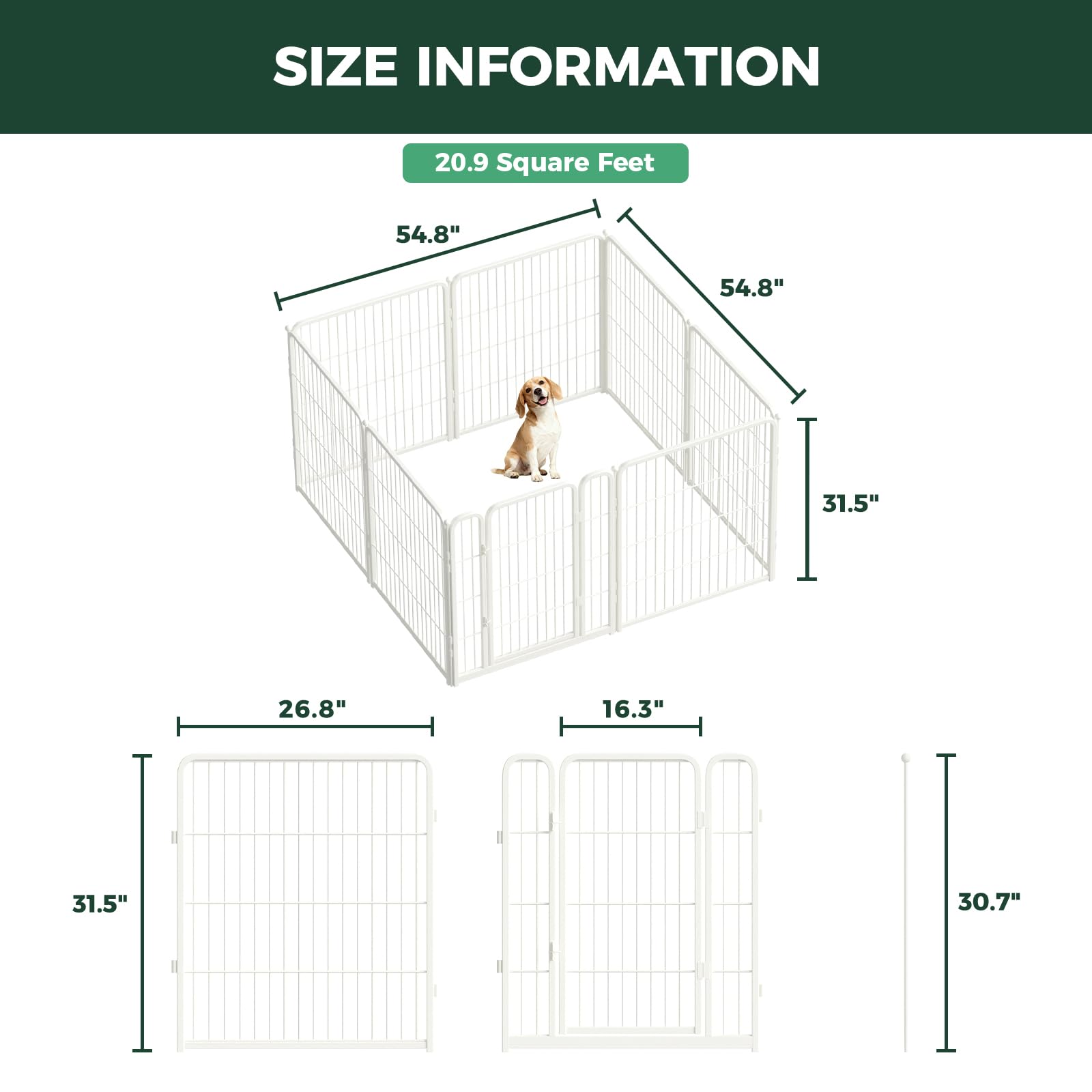 FXW Homeplus Unleashed heavy-duty construction withstands jumping and active pet play.
