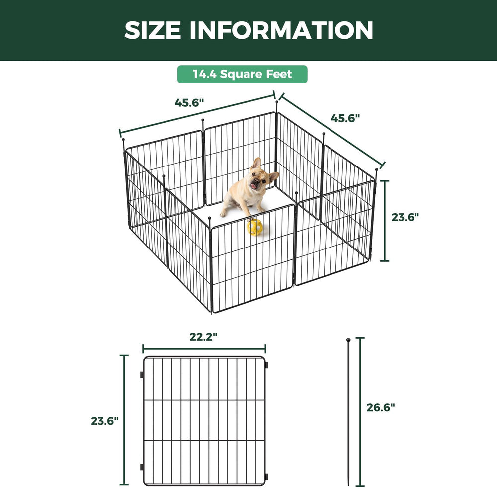 FXW MiniPaws Unleashed portable playpen for indoor and outdoor trips.
