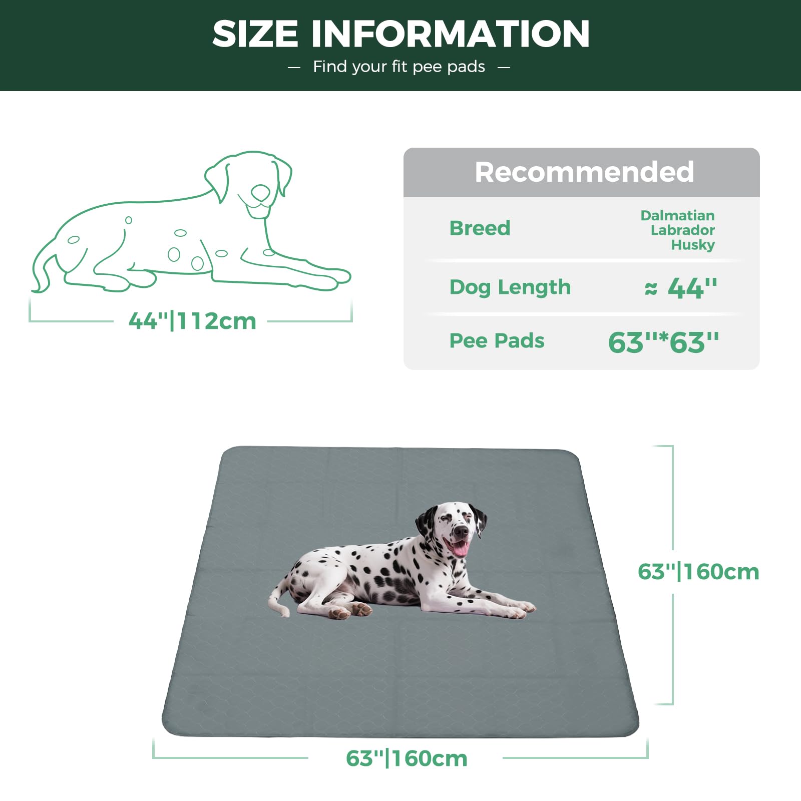 FXW perfect-fit pads adapt to FXW dog playpens and crates