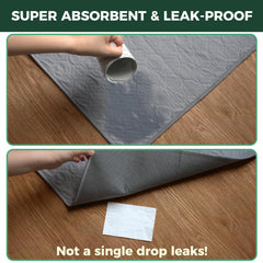 FXW reusable puppy pad—over 100 uses for eco-friendly training.