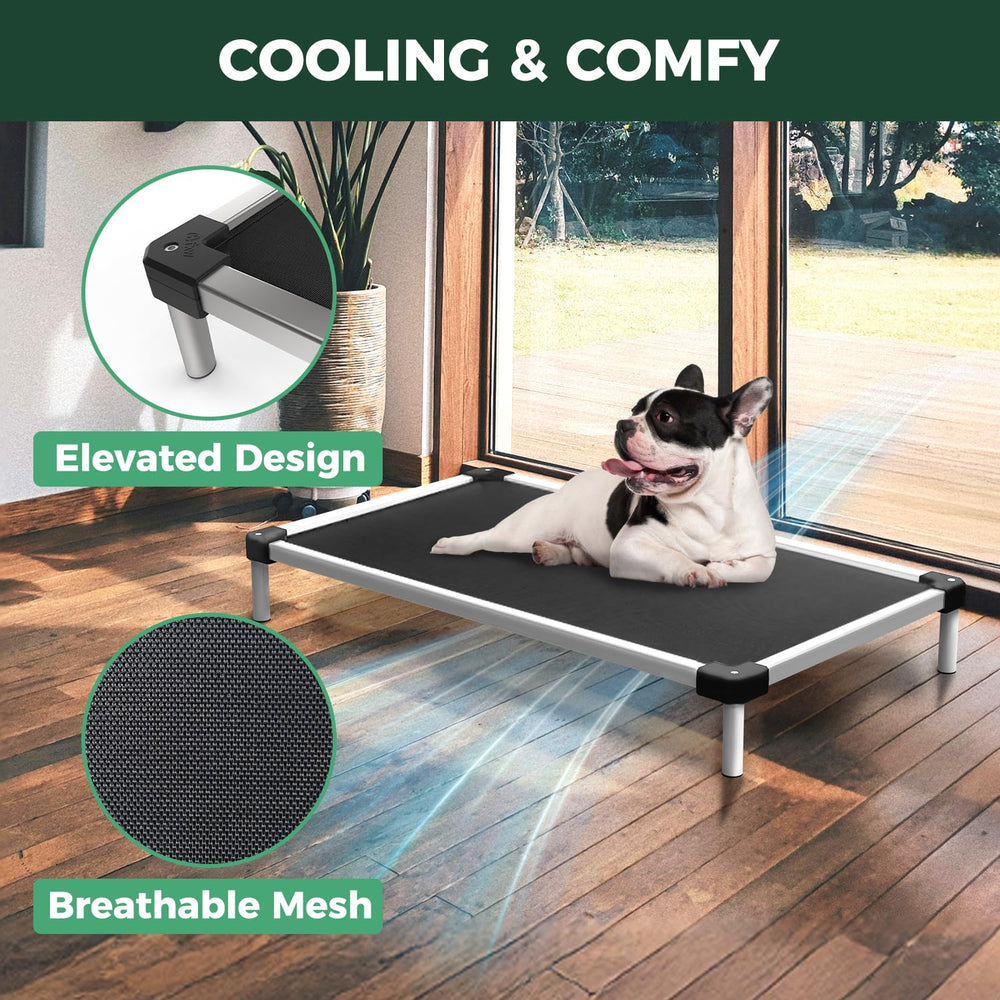 FXW TitanNest elevated bed supports joints and eases rising and lying down.