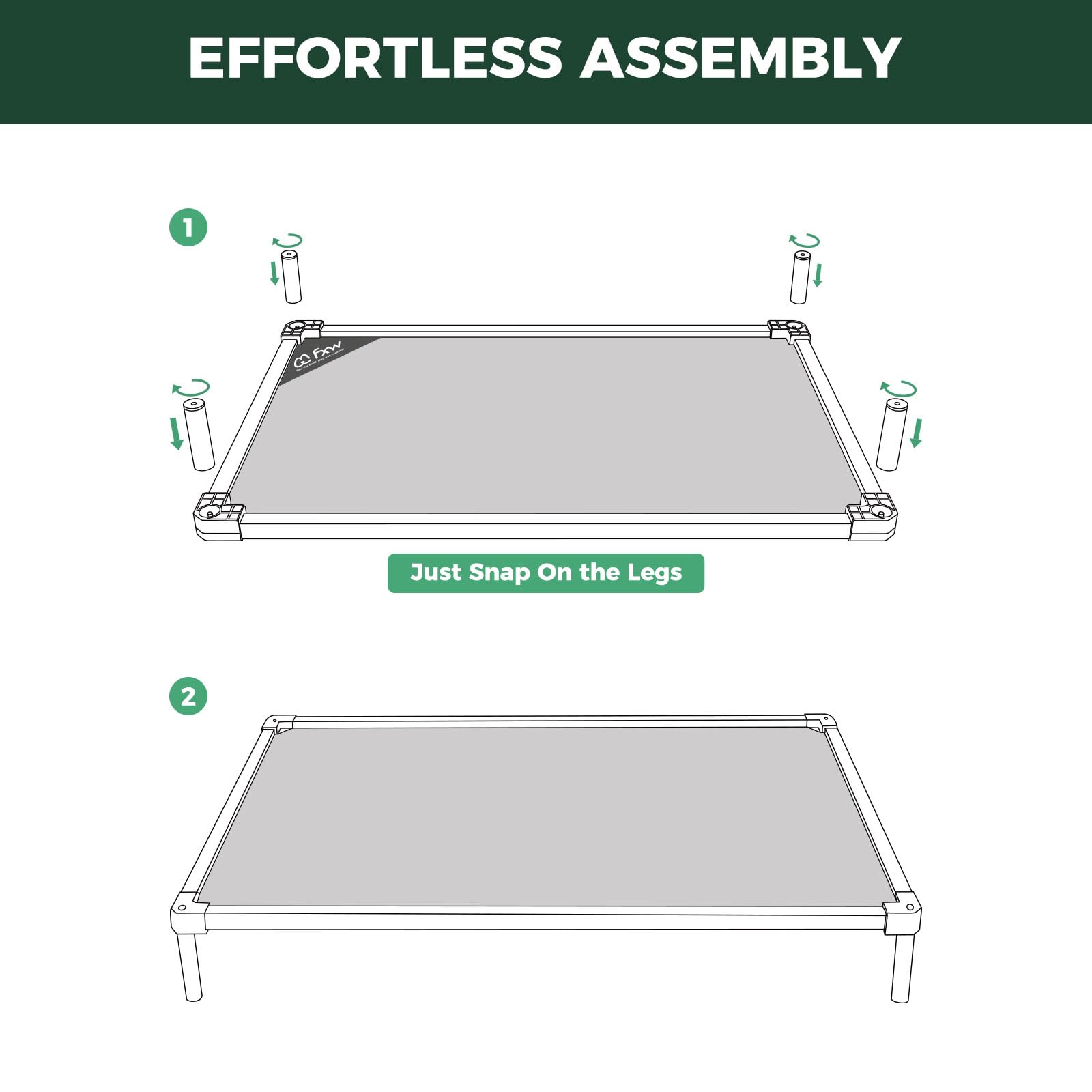 FXW TitanNest is lightweight and portable for home, travel, or camping.