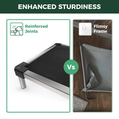 FXW TitanNest steel frame delivers rock-solid stability on all surfaces.
