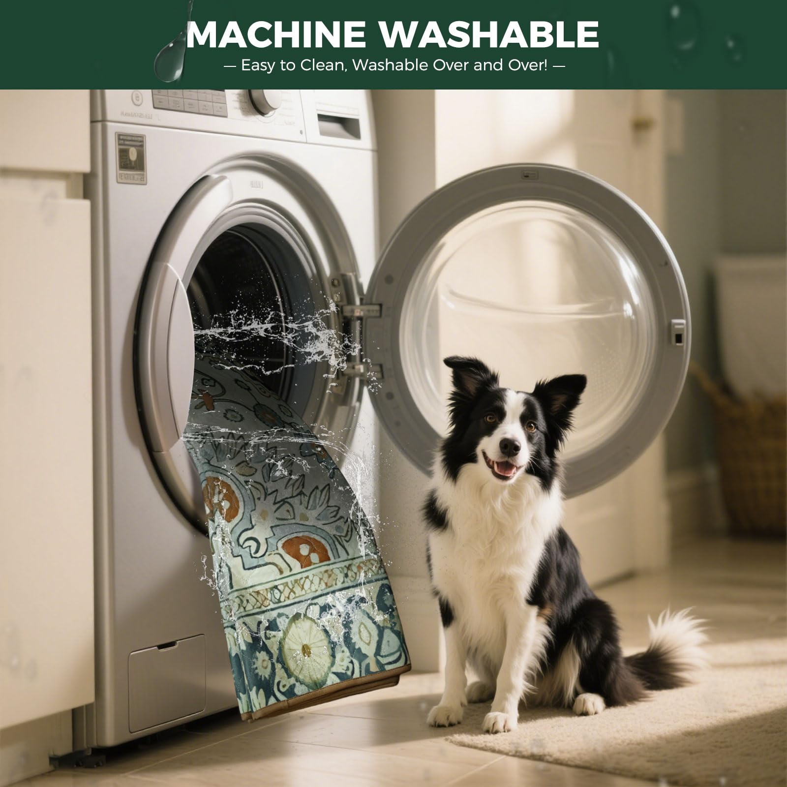 FXW premium polyester surface provides soft comfort for pets during rest