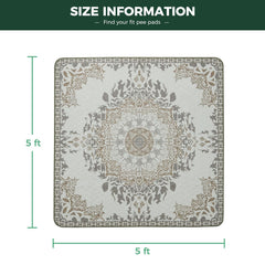 FXW Washable Pee Pad is reusable for 100+ uses, reducing waste and cost.
