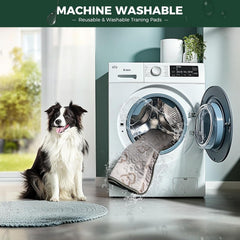 FXW washable pee pad reusable eco-friendly design reduces waste and costs over time.