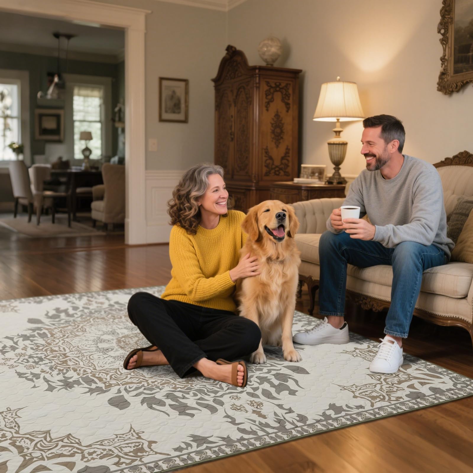 FXW Washable Pee Pad features a waterproof TPU shield to protect floors and your space.