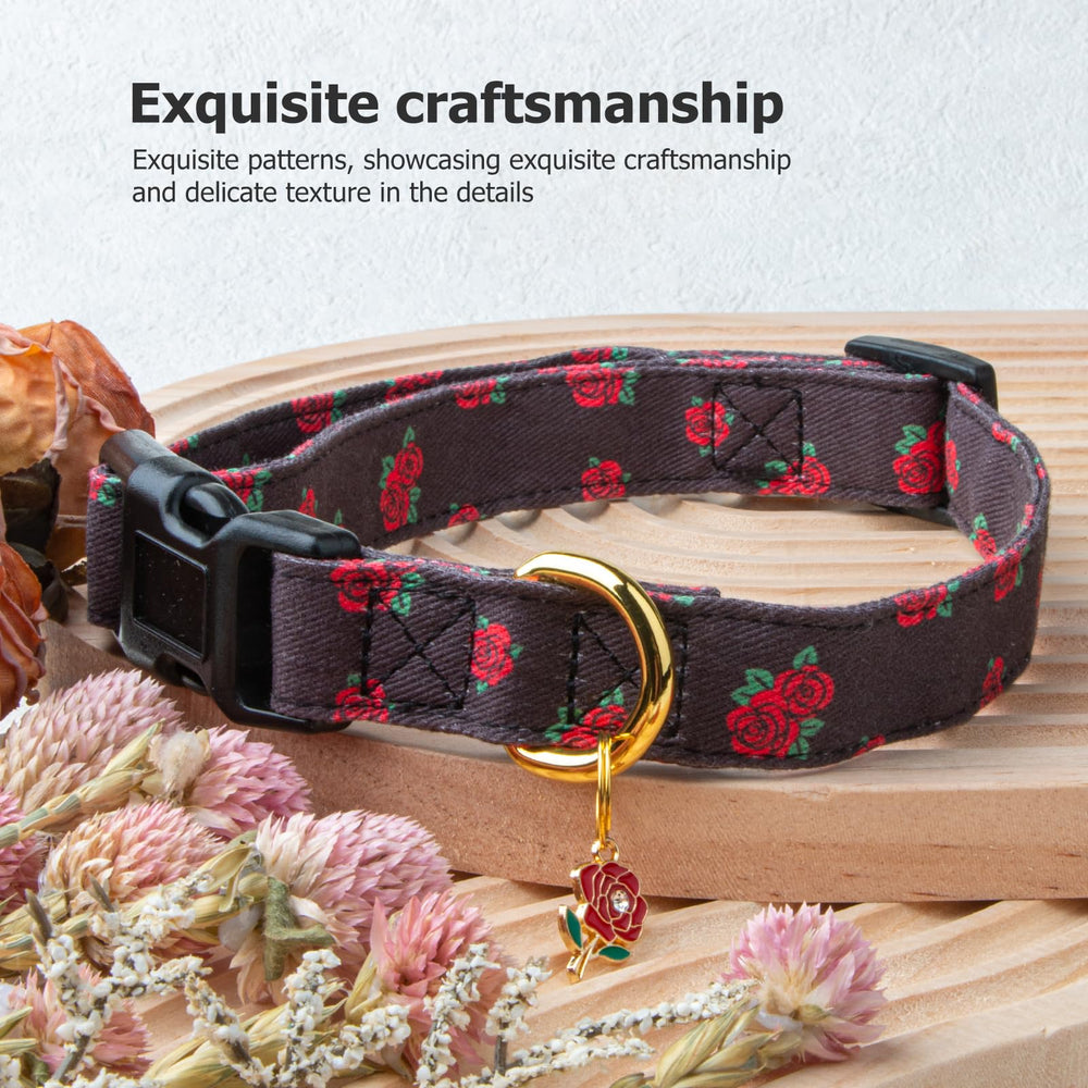 FYEQYAOU exclusive-pattern collar highlighting unique look for dogs