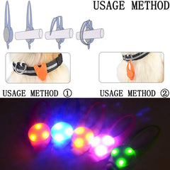 Fylarfly LED light settings image showcases steady, blinking, and multilight modes for flexible visibility