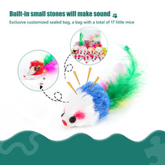 FYNIGO mouse rustle sound inside closeup highlights acoustical attractor for cats