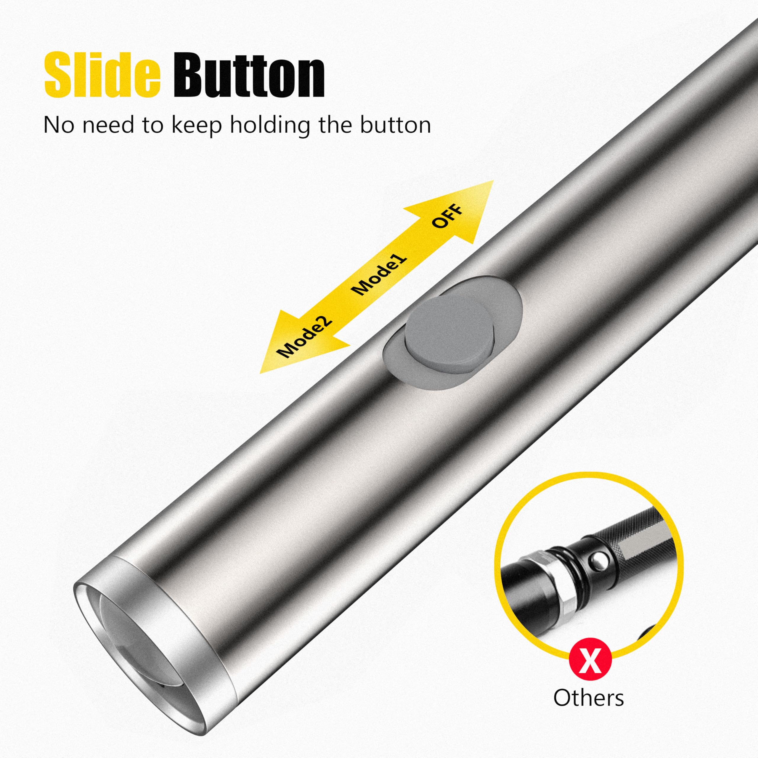 FYNIGO stainless-steel shell emphasizes durability and a premium feel during play.
