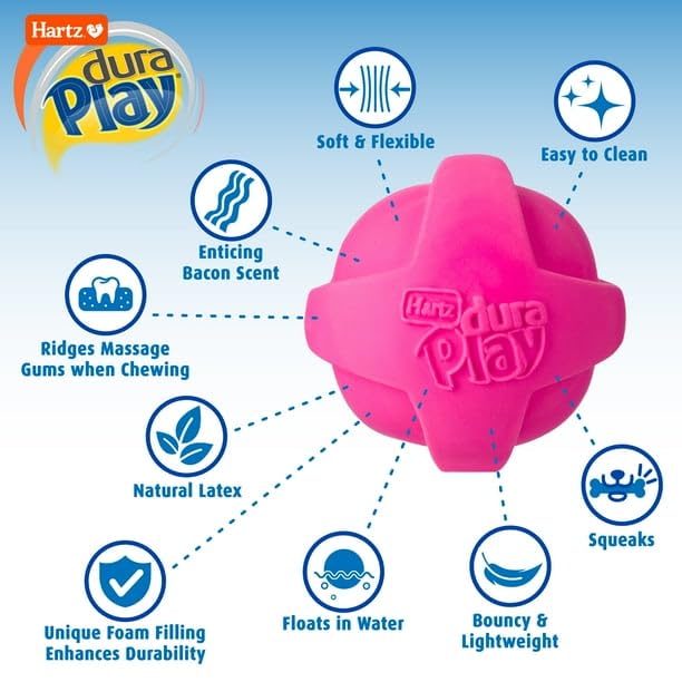 FYNORI Dura Play Ball textured surface enhances grip during lively sessions.