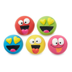 FYNORI emoticon latex dog toy lightweight and ideal for outdoor play