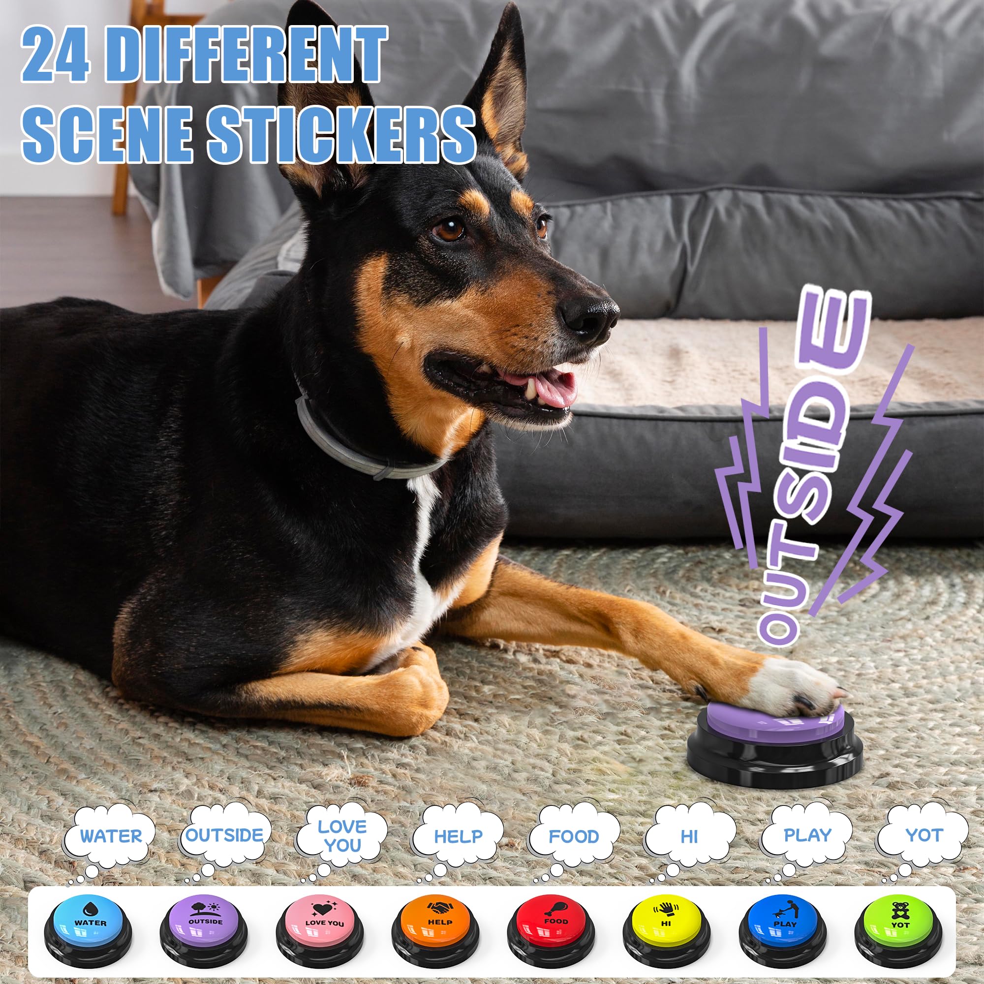 Fzixvow battery-powered portable design for use anywhere with dogs