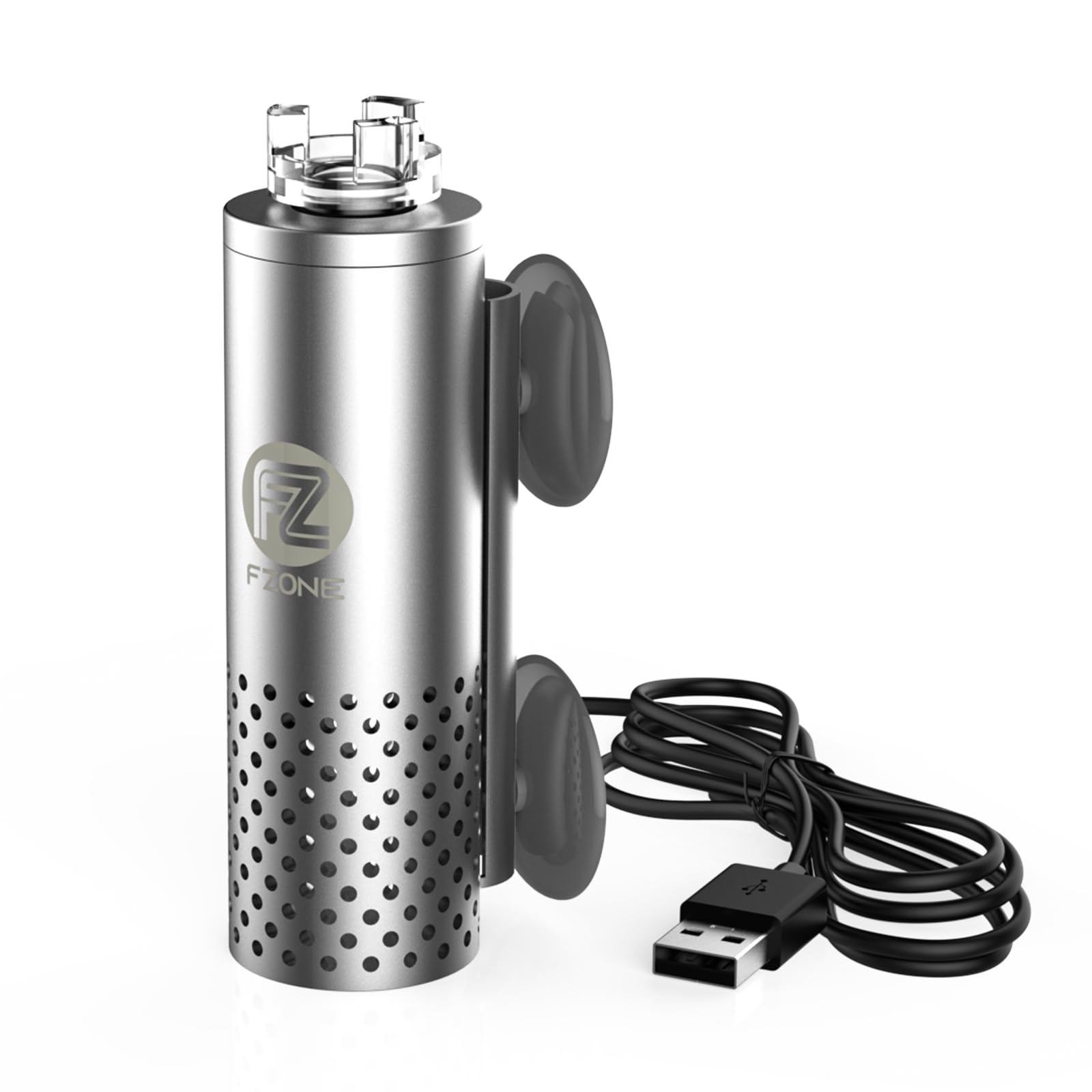 FZONE Aquarium Surface Skimmer front view improves surface clarity in nano tanks