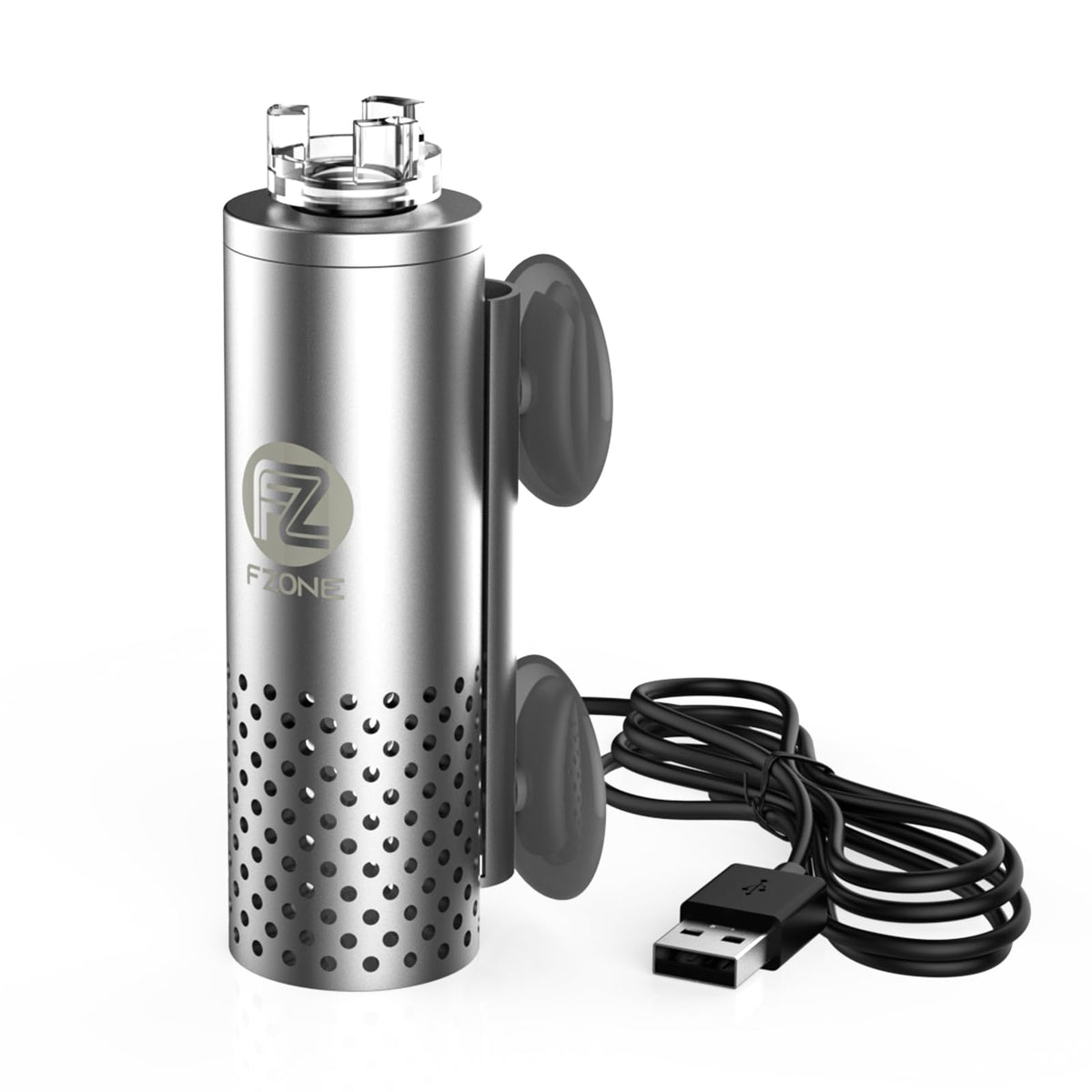 FZONE Aquarium Surface Skimmer front view improves surface clarity in nano tanks