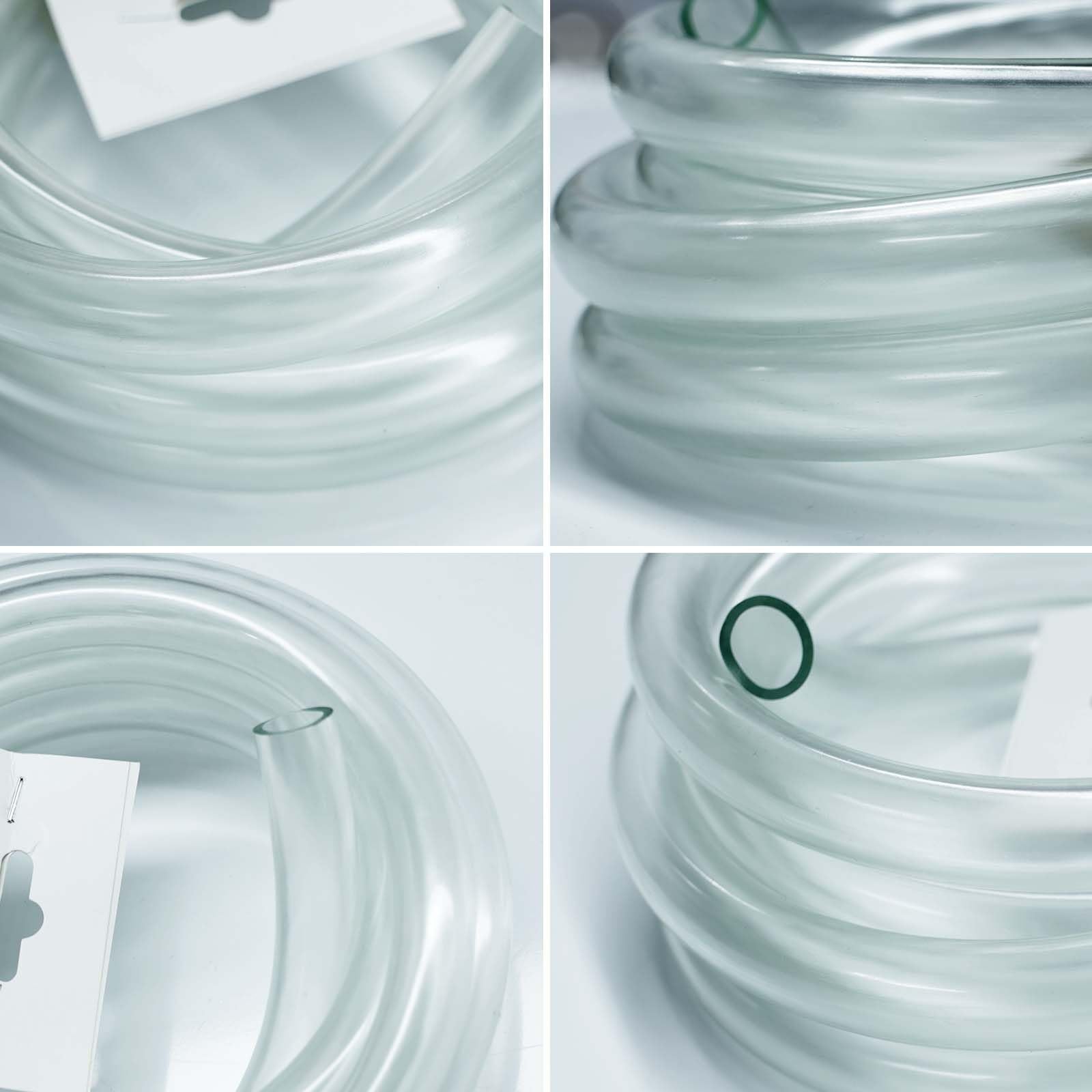 FZONE aquarium tubing close-up shows kink resistance for durable flow.