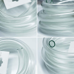 FZONE aquarium tubing close-up shows kink resistance for durable flow.