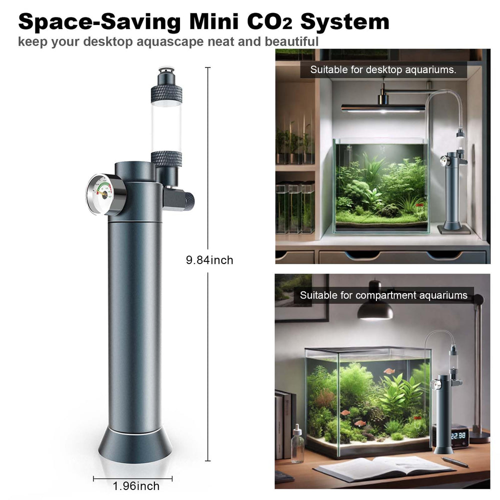 FZONE CO2 regulator shows safety-focused aluminum design and precise sealing for reliable indoor use.
